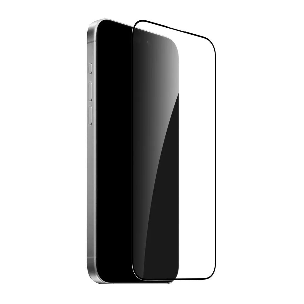 PURO Displayschutzglas Fullscreen für iPhone 16, 2,5D