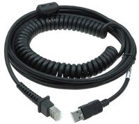 Datalogic USB-Kabel - 5 m - gewickelt - Schwarz