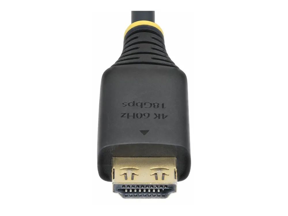 StarTech.com 10ft High Speed HDMI Cable w/Gripping Connectors, 4K 60Hz