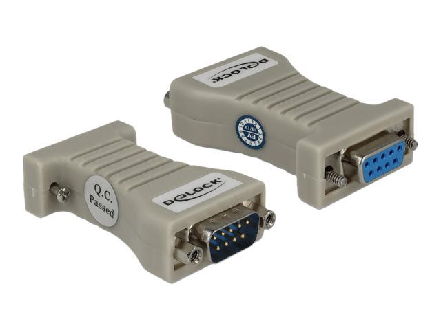 Delock Converter 1 x Serial RS-232 DB9 female to 1 x Serial RS-422/485 DB9 male with ESD protection 15 kV