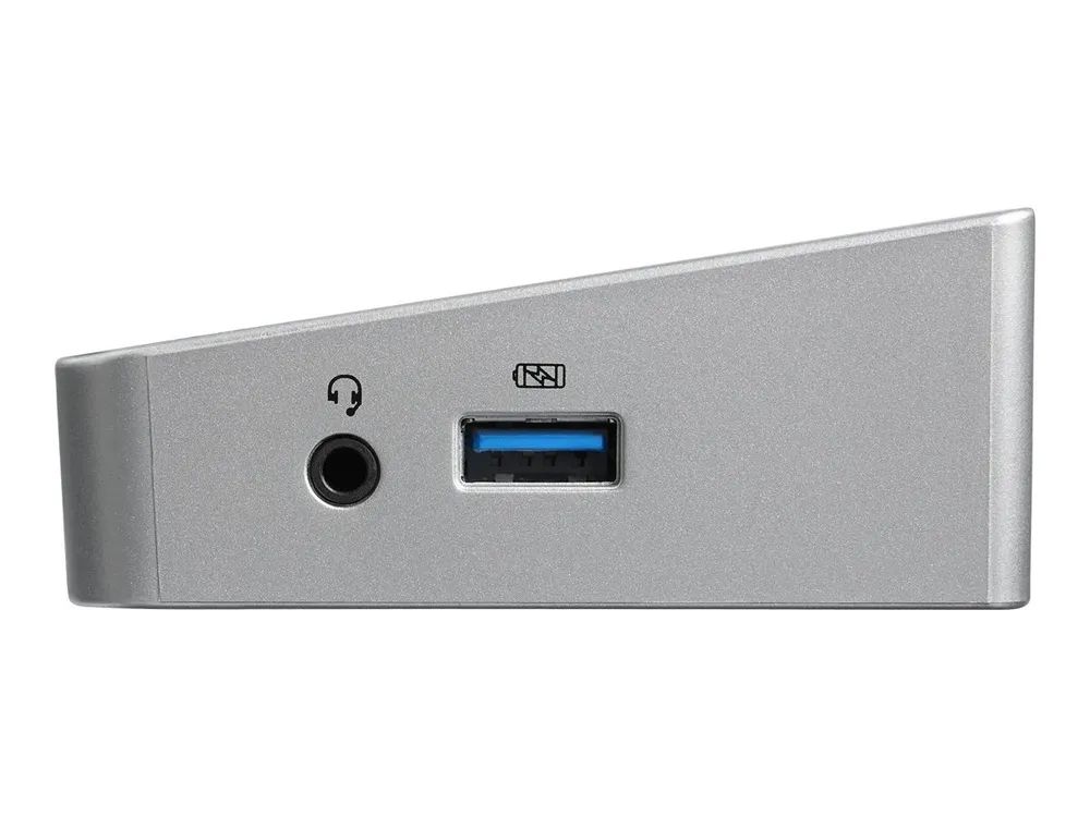StarTech.com USB-C Dockingstation - Drei 4K Monitor Docking station mit zwei DisplayPort & HDMI - 100W Power Delivery - USB-C, 4x USB-A Hub - USB 3.1 Gen 1 Typ-C Dock - Windows & Mac (DK30CH2DEPUE)