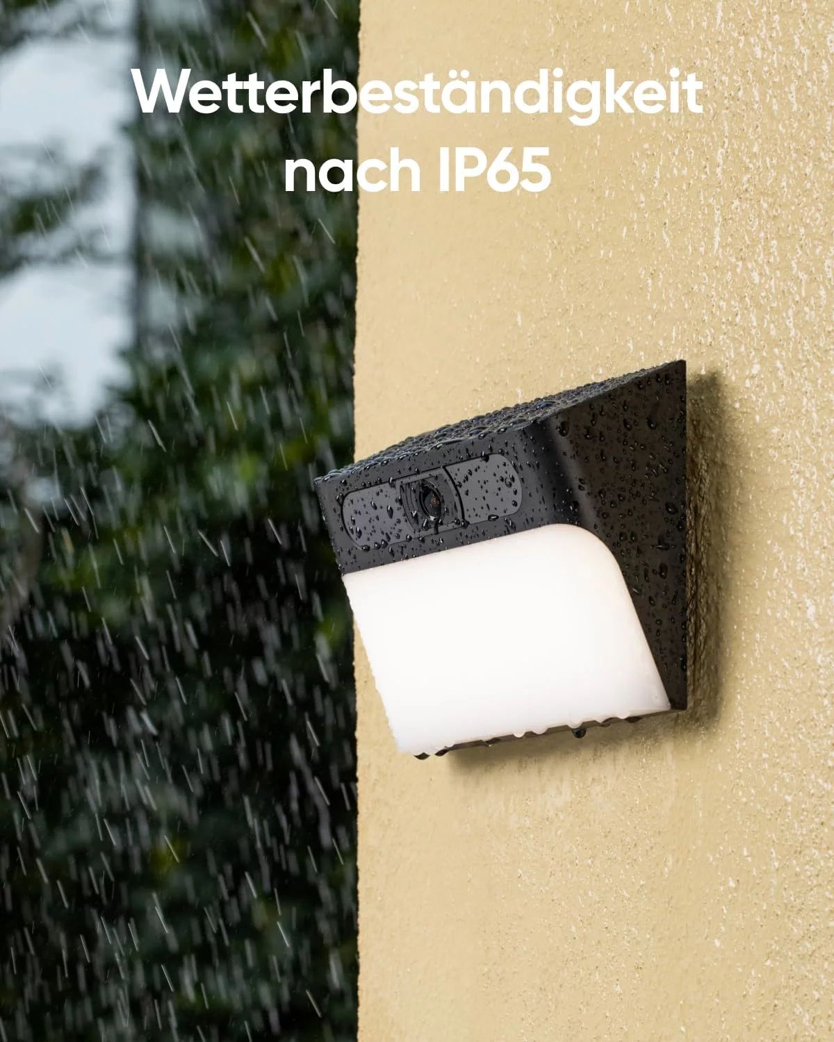 eufy Solar Wall Light Cam S120 - Netzwerk-Überwachungskamera - witterungsbeständig