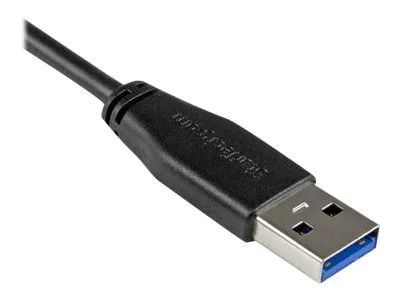 StarTech.com StarTech 1m Slim Micro USB 3.0 Kabel rechtsgewinkelt - USB 3.1 Gen 1 (5 Gbit/s)