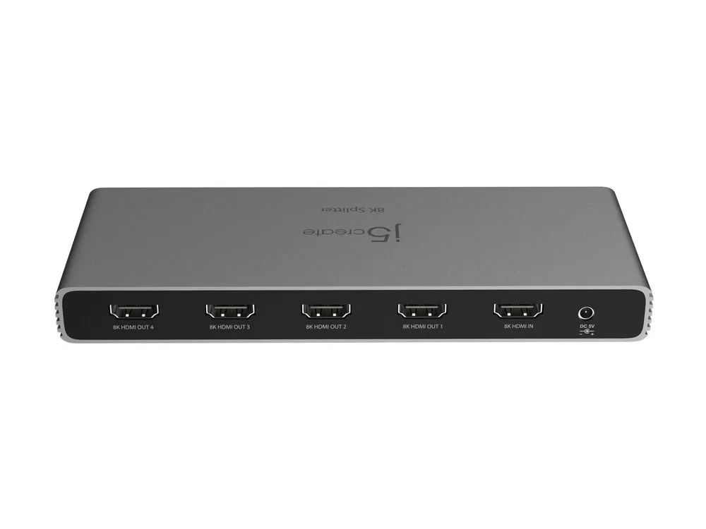j5create JDSH814 - Video-/Audio-Splitter - 8K
