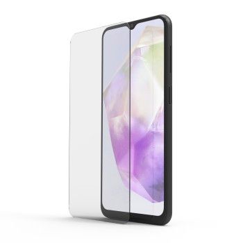 Hama Handy-Schutzglas "Clear Protect" für Samsung Galaxy A36 5G, Montagehilfe