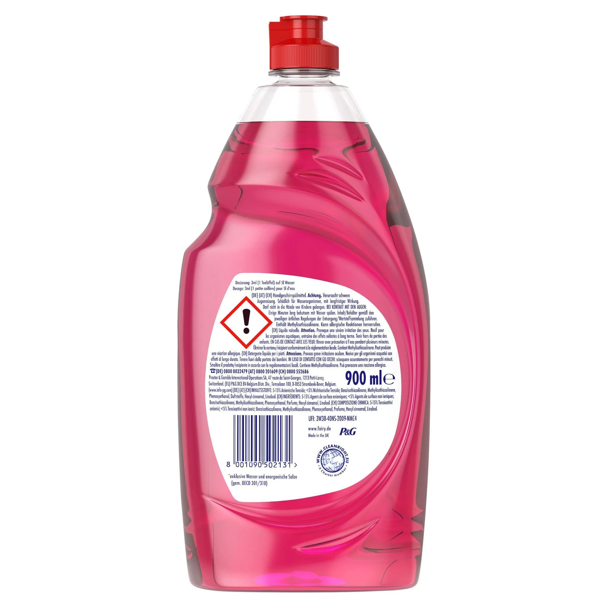 Fairy Handspülmittel Pinke Jasminblüte 900 ml