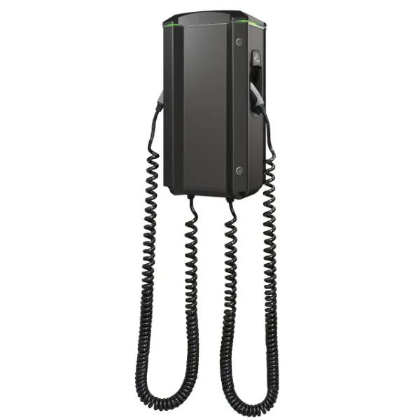 PC ELECTRIC E-MOBILITY Twinbox GTB 2x11kW, Kabel Typ2 + FI A, Zähler, WLAN