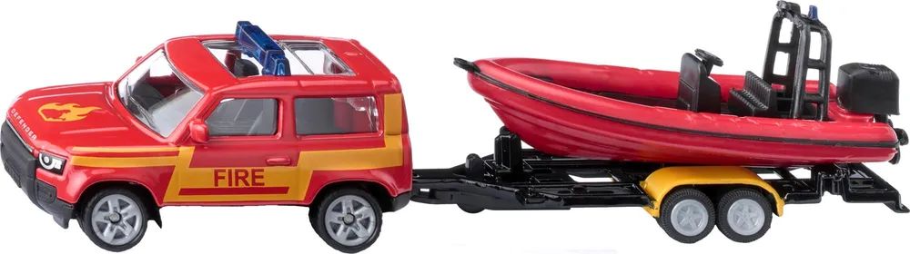 Siku BLISTER Land Rover Defender mit Boot