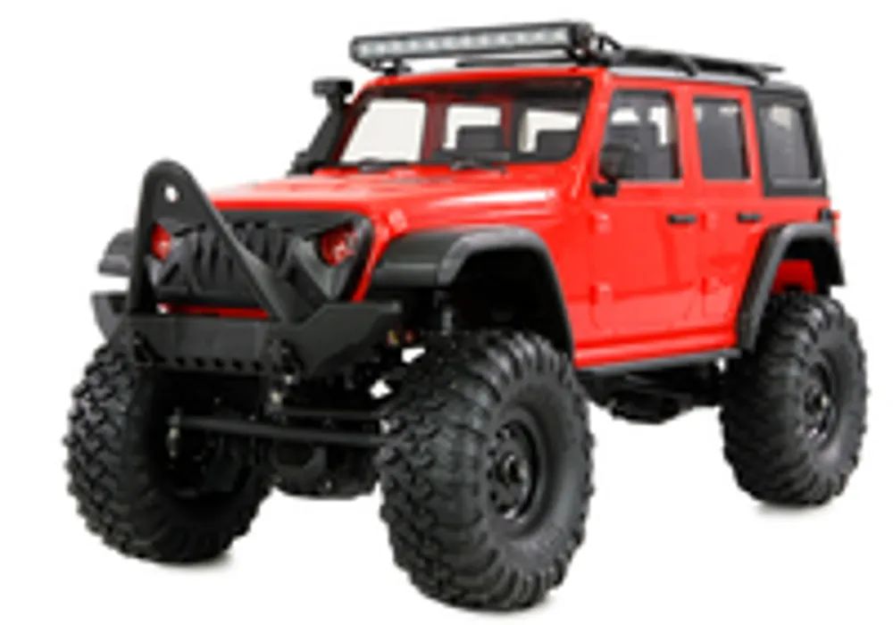 Amewi RC Crawler Mini-Crosstrailer AMXRock 4WD 1 16 RTR rot