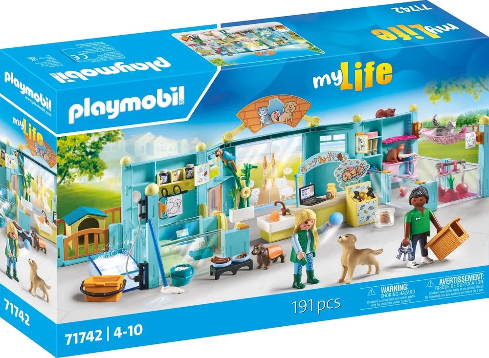 PLAYMOBIL 71742 - Animal hotel - e - Mehrfarbig - Kunststoff