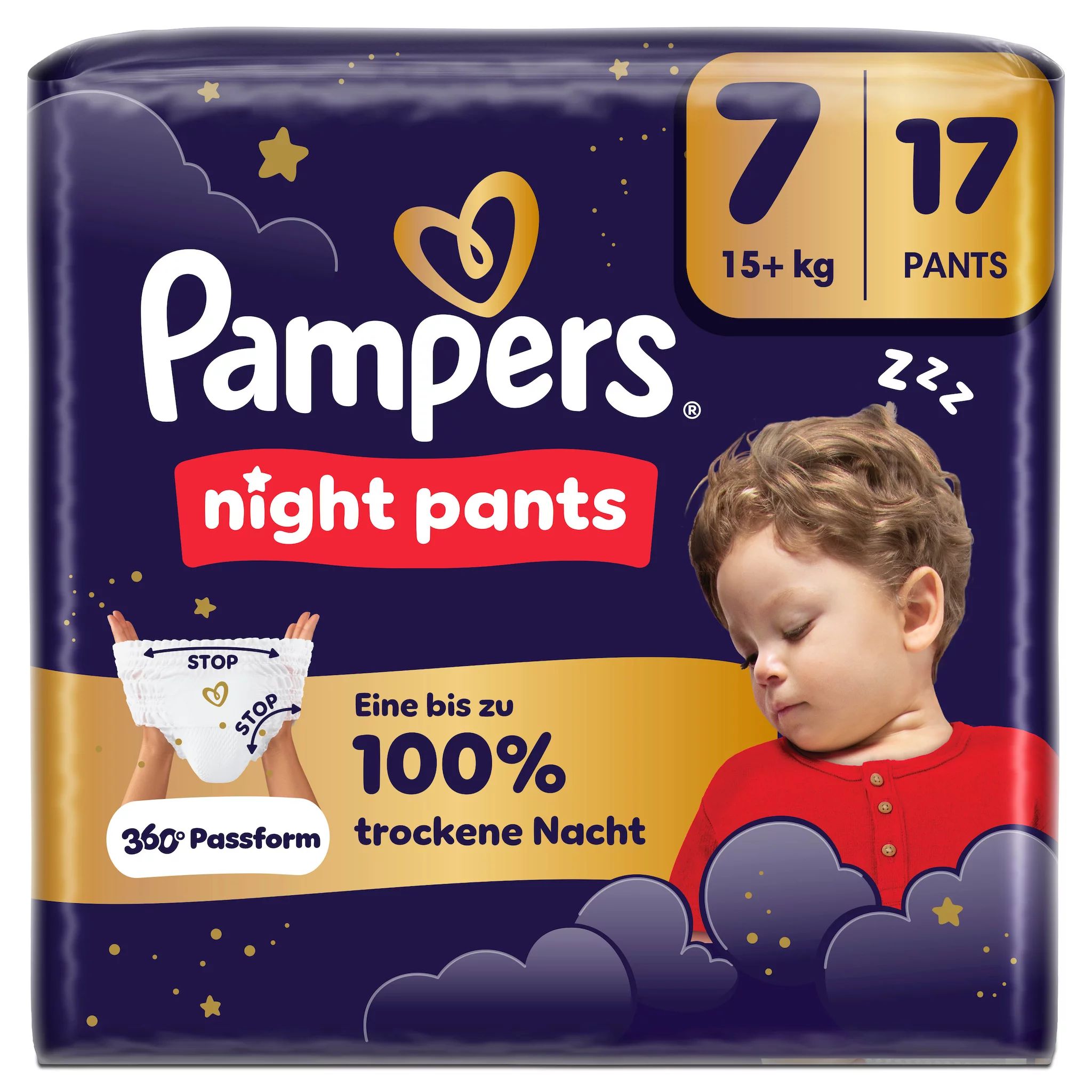 Pampers Night Pants Gr. 7 