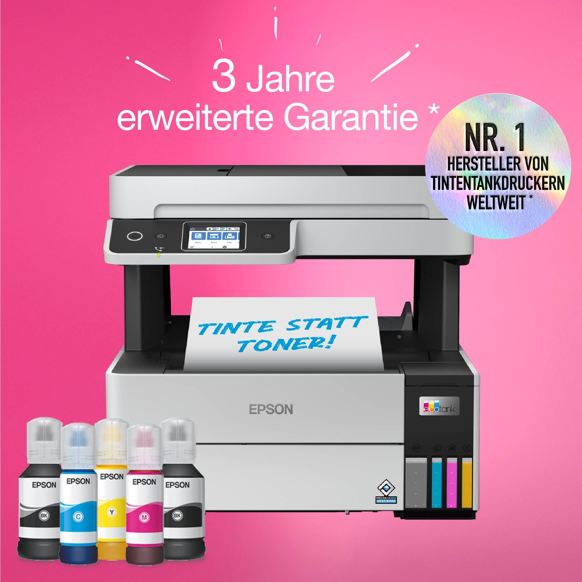 Epson EcoTank ET-5170 - Multifunktionsdrucker - Farbe - Tintenstrahl - A4 (210 x 297 mm)