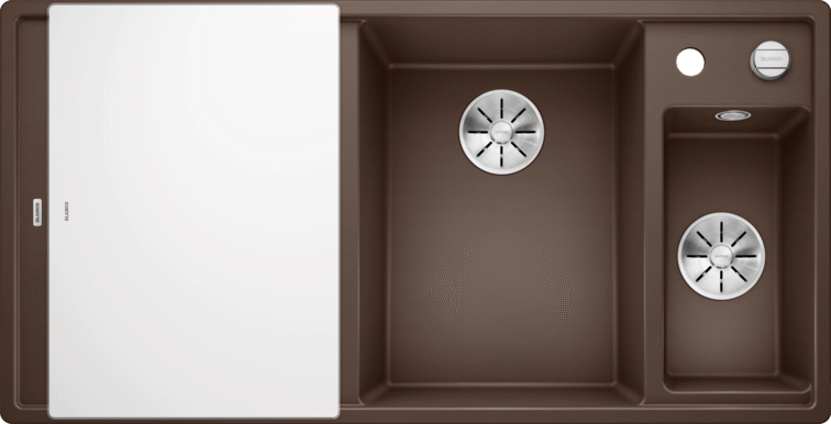 Blanco Axia III 6 S Silgranit Be re, Glass
