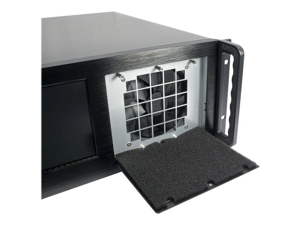Inter-Tech IPC 4U-4460TFT - Rack-Montage - E-ATX - keine Spannungsversorgung (ATX / PS/2)