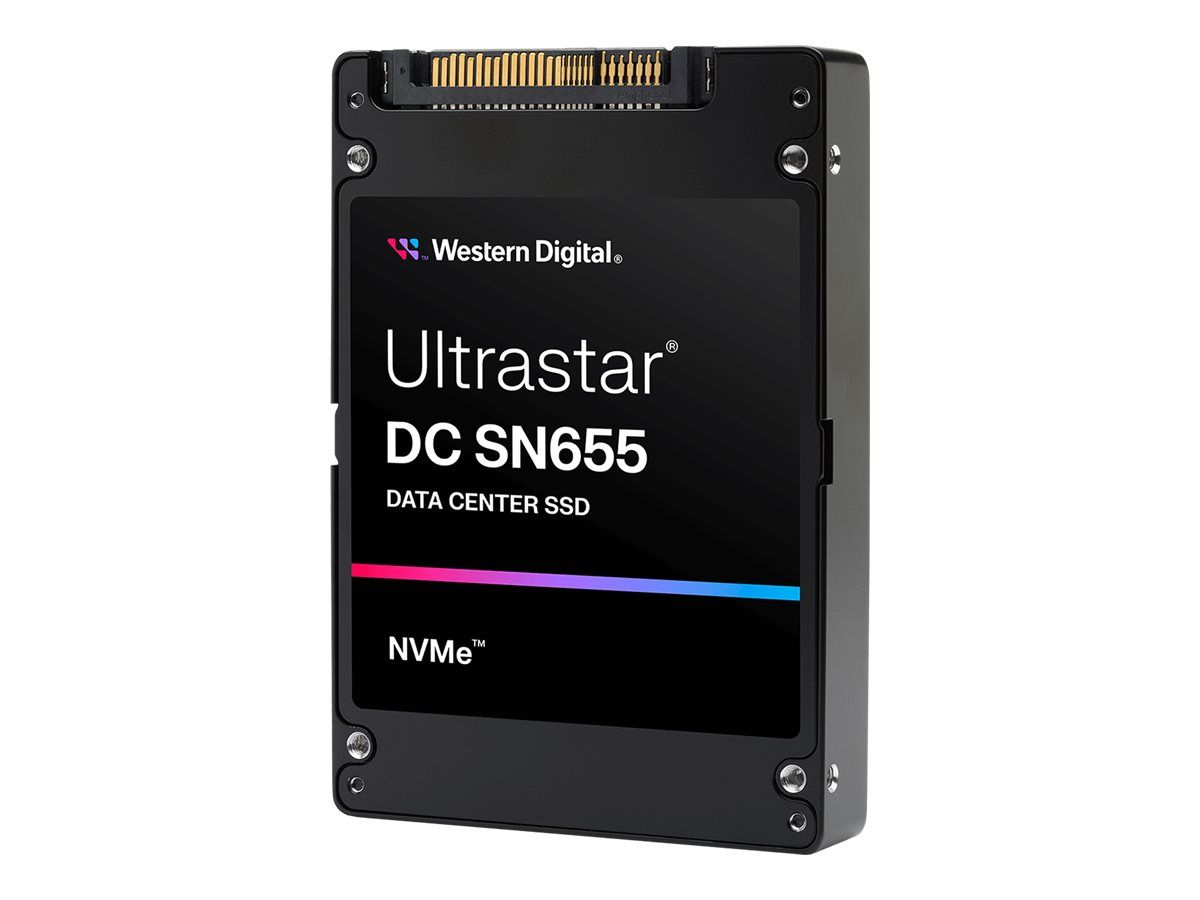 WD Ultrastar DC SN655 WUS5EC0C1ESP7Y3 - SSD - Datencenter - 61.44 TB - intern - 2.5" (6.4 cm)