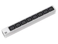 Bachmann Steckdosenleiste (Rack - einbaufähig) - Eingabe, Eingang IEC 60320 C20 - Ausgangsanschlüsse: 8 (IEC 60320 C19)