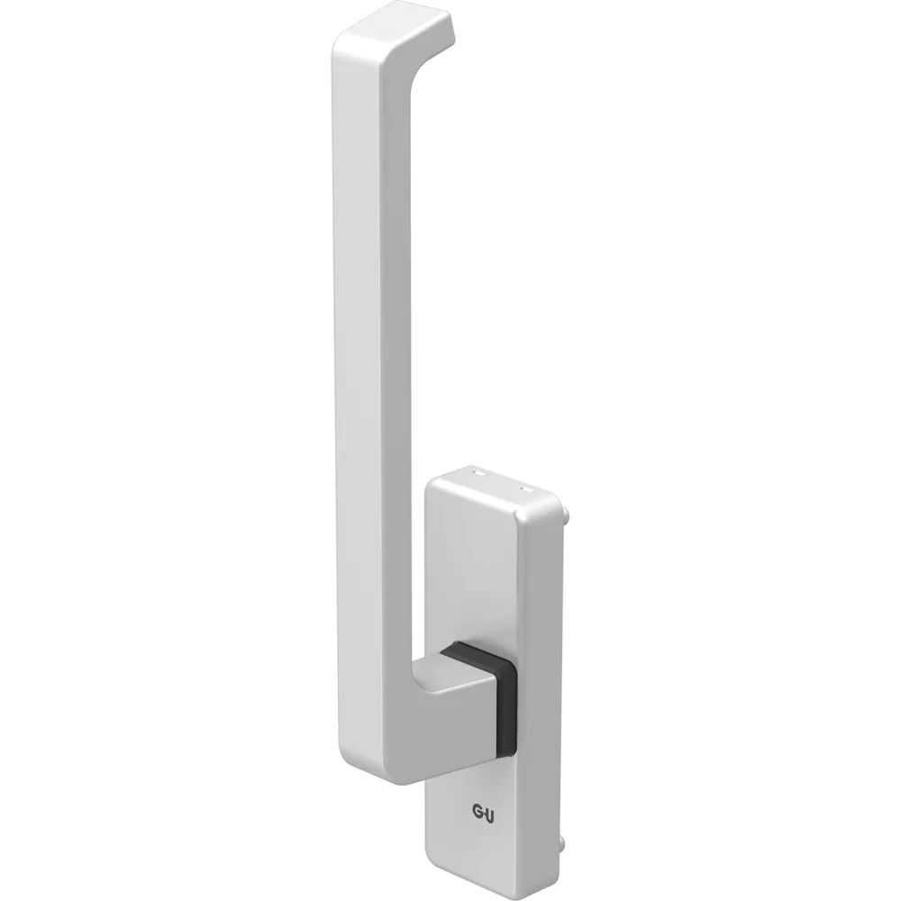 GU-966 Getriebe-Drehgriff DIRIGENT, Aussperrsicherung, silber, rechts