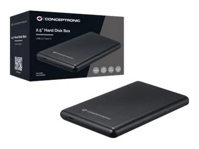 Conceptronic Speichergehäuse - 2.5" (6.4 cm) - SATA 6Gb/s - USB 3.1 (Gen 2)