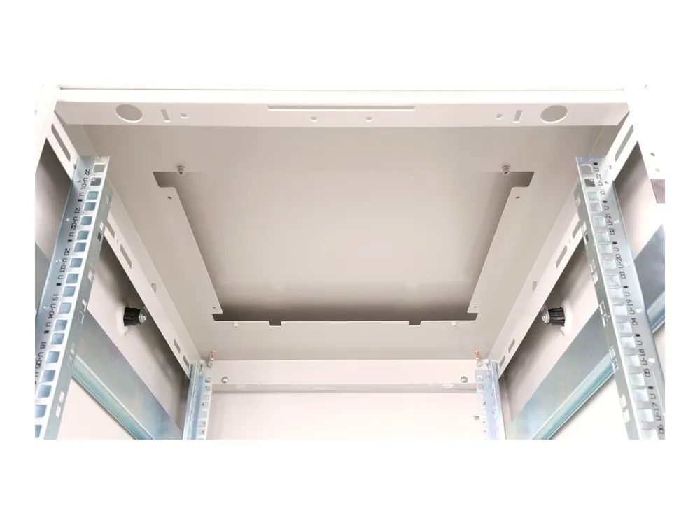 ROLINE Pro - Schrank Netzwerkschrank - mit Glastür, 600 x 800 mm (B x T)