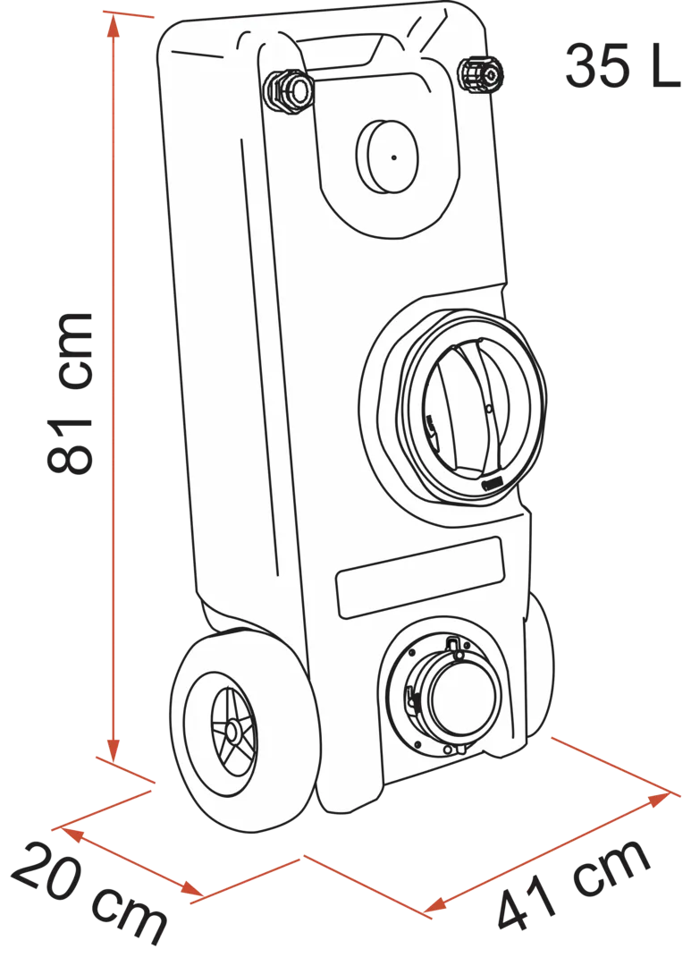 Fiamma Roll-Tank 40 W