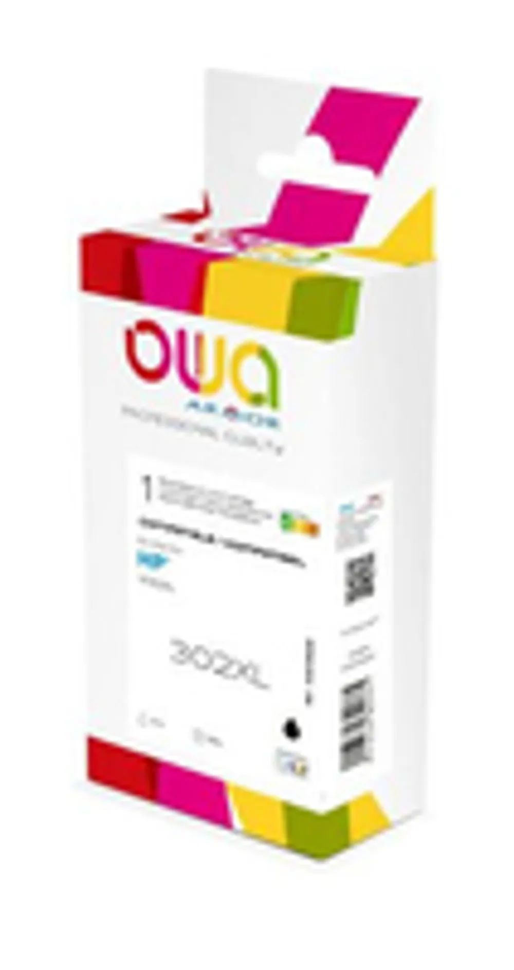 Armor OWA - 21 ml - Schwarz - kompatibel - wiederaufbereitet - Tintenpatrone (Alternative zu: HP 302XL BK)