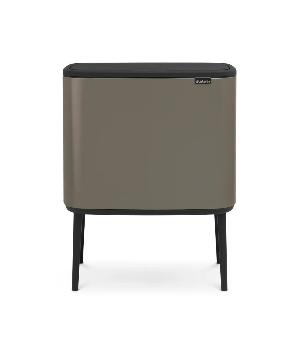 Brabantia Bo Touch Bin, 11 + 23L - Platinum