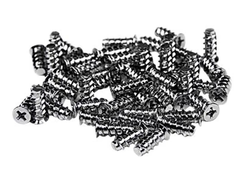 StarTech.com Schrauben für PC-Gehäuse-Lüfter - 50er Packung - Schrauben-Kit - 1.1 cm (Packung mit 50)