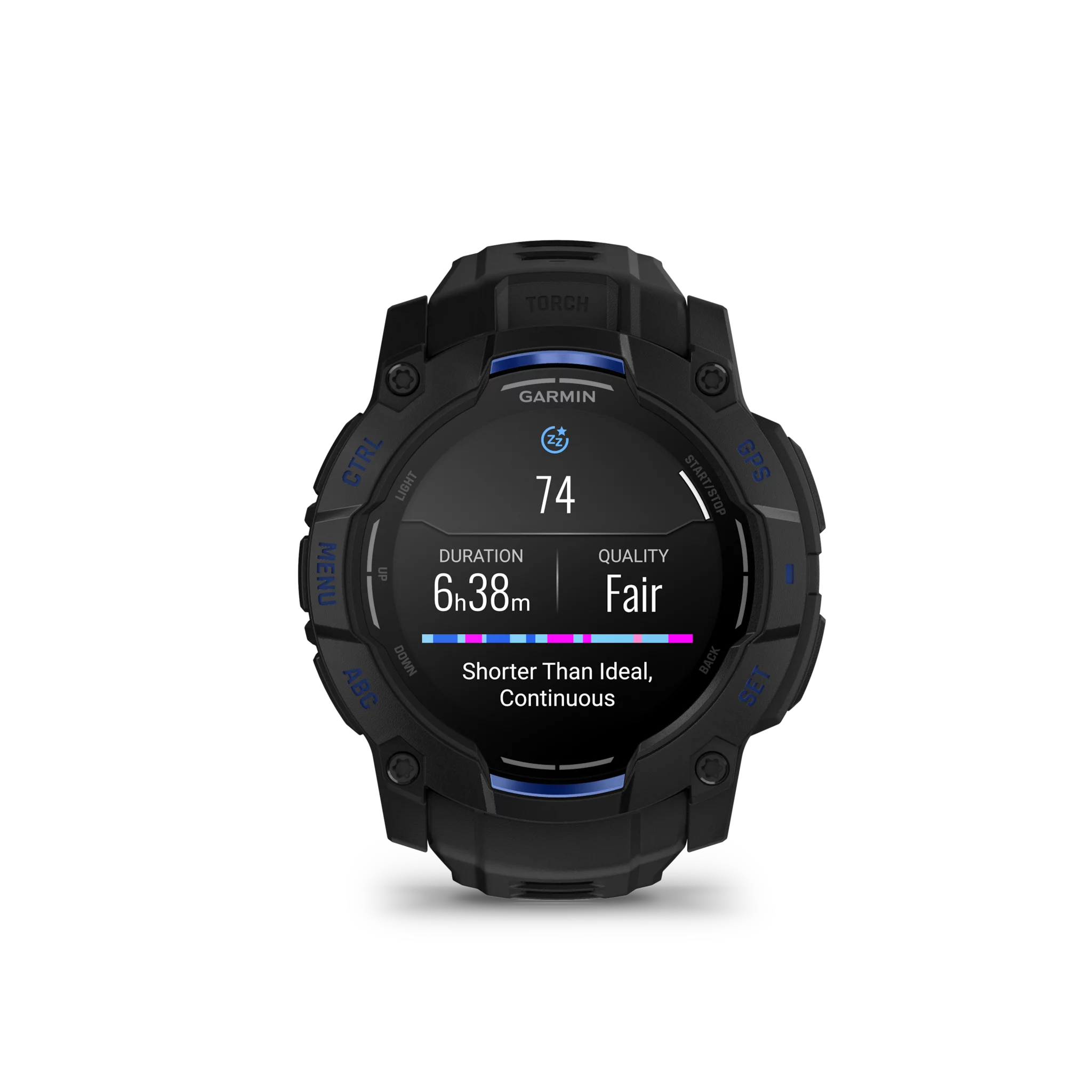 Garmin Instinct 3 AMOLED, 50mm, Schwarz 