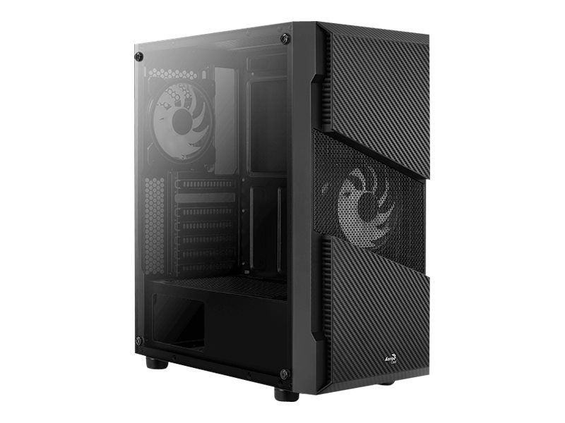 AEROCOOL ADVANCED TECHNOLOGIES AeroCool Menace Saturn RGB - Tempered Glass Edition - Tower - ATX - Seitenteil mit Fenster (gehärtetes Glas)