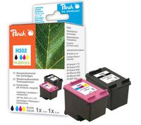 Peach PI300-657 - Tinte auf Pigmentbasis - Schwarz - Cyan - Magenta - Gelb - HP - Multi pack - HP DeskJet 1110 HP DeskJet 2130 HP DeskJet 3630 HP Envy 4520 e-All-in-One HP Envy 4522... - 6 ml