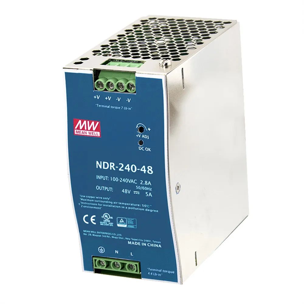 Planet MEAN WELL DR-240-48 - Netzteil (DIN-Schienenmontage möglich)