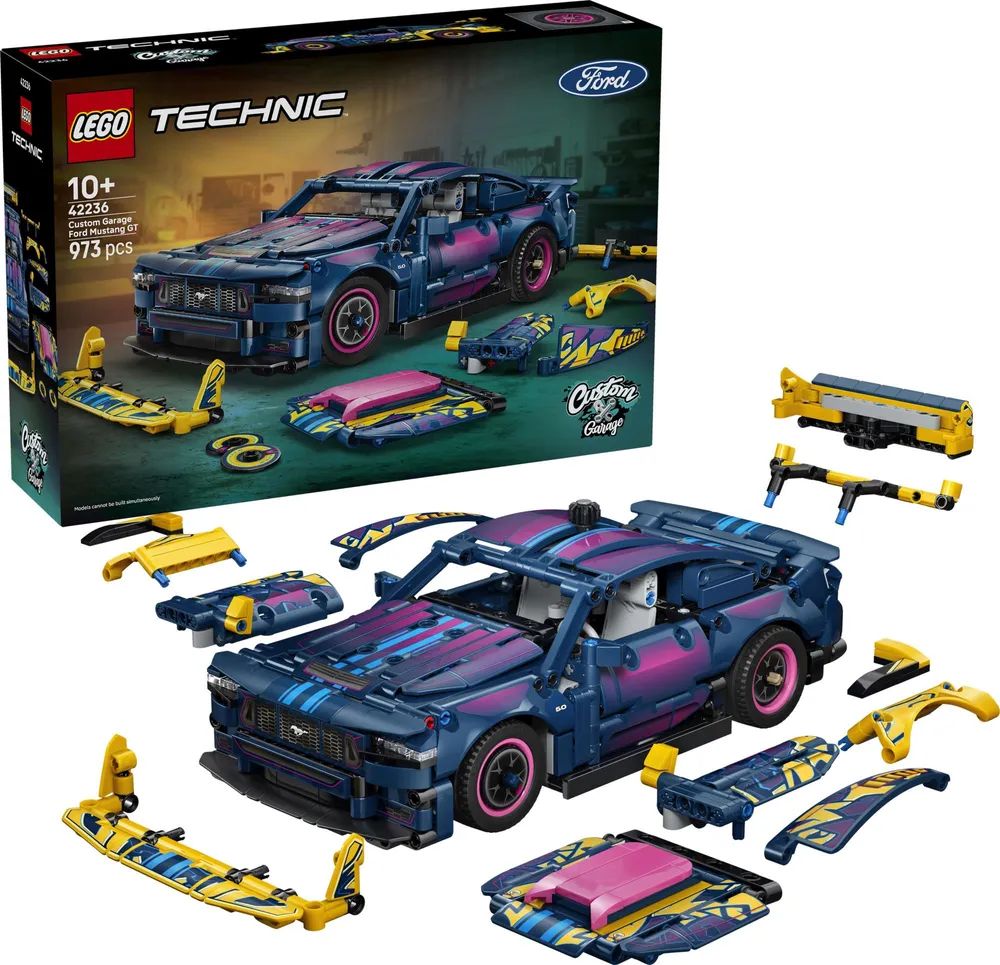 LEGO 42236 Technic Ford Mustang GT Auto aus der Tuning-Werkstatt