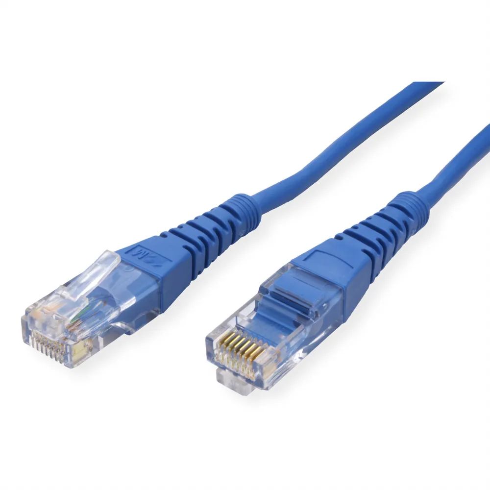 ROLINE Patchkabel Cat.5e (Class D) UTP, blau, 3 m
