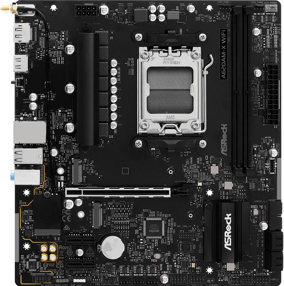 Proworx PWX Gaming Core D5 PWX-COR-D5004R5-7500X3D , 32GB , 1TB , RTX 5060Ti