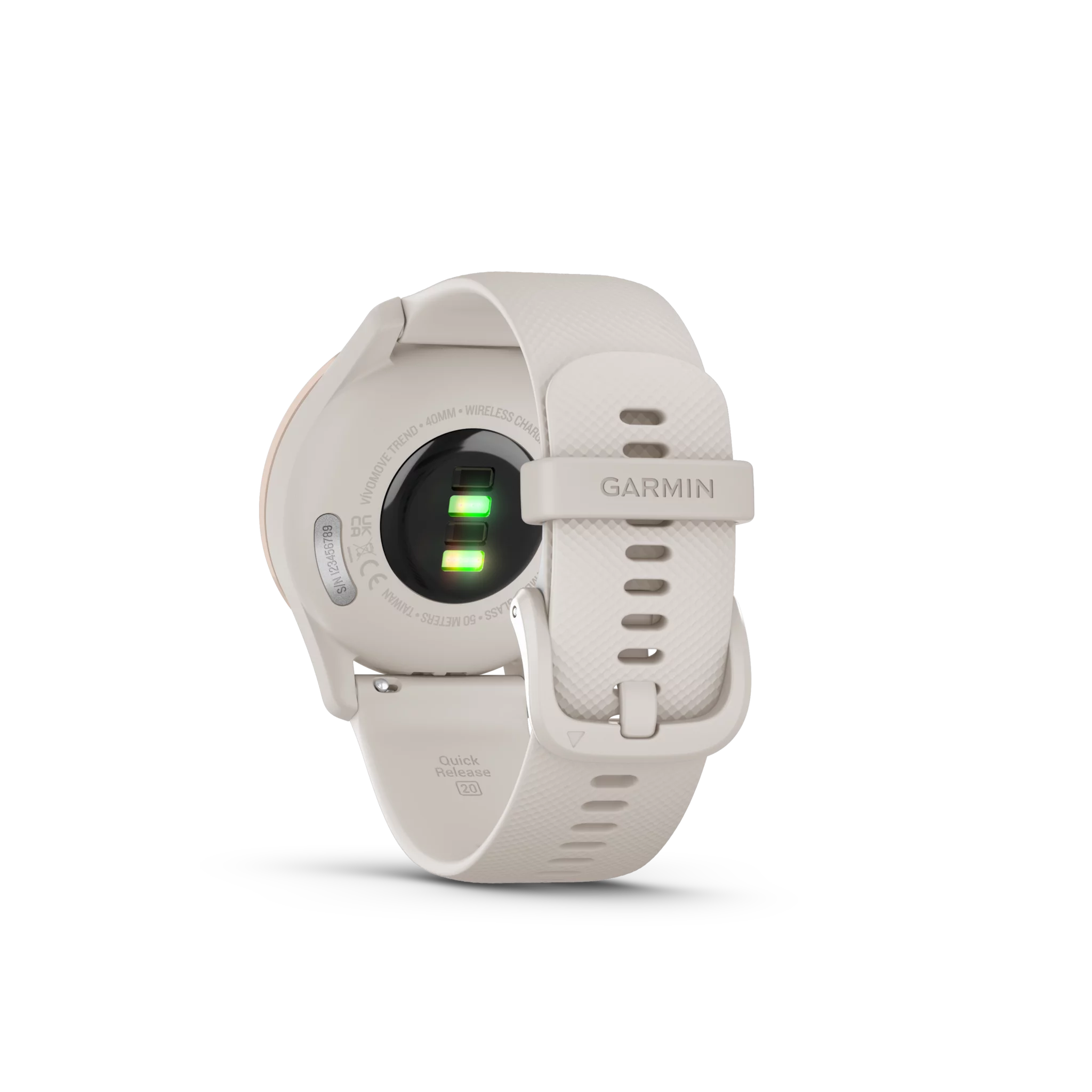 Garmin VIVOMOVE TREND, Creme/Perlgold Open-Box