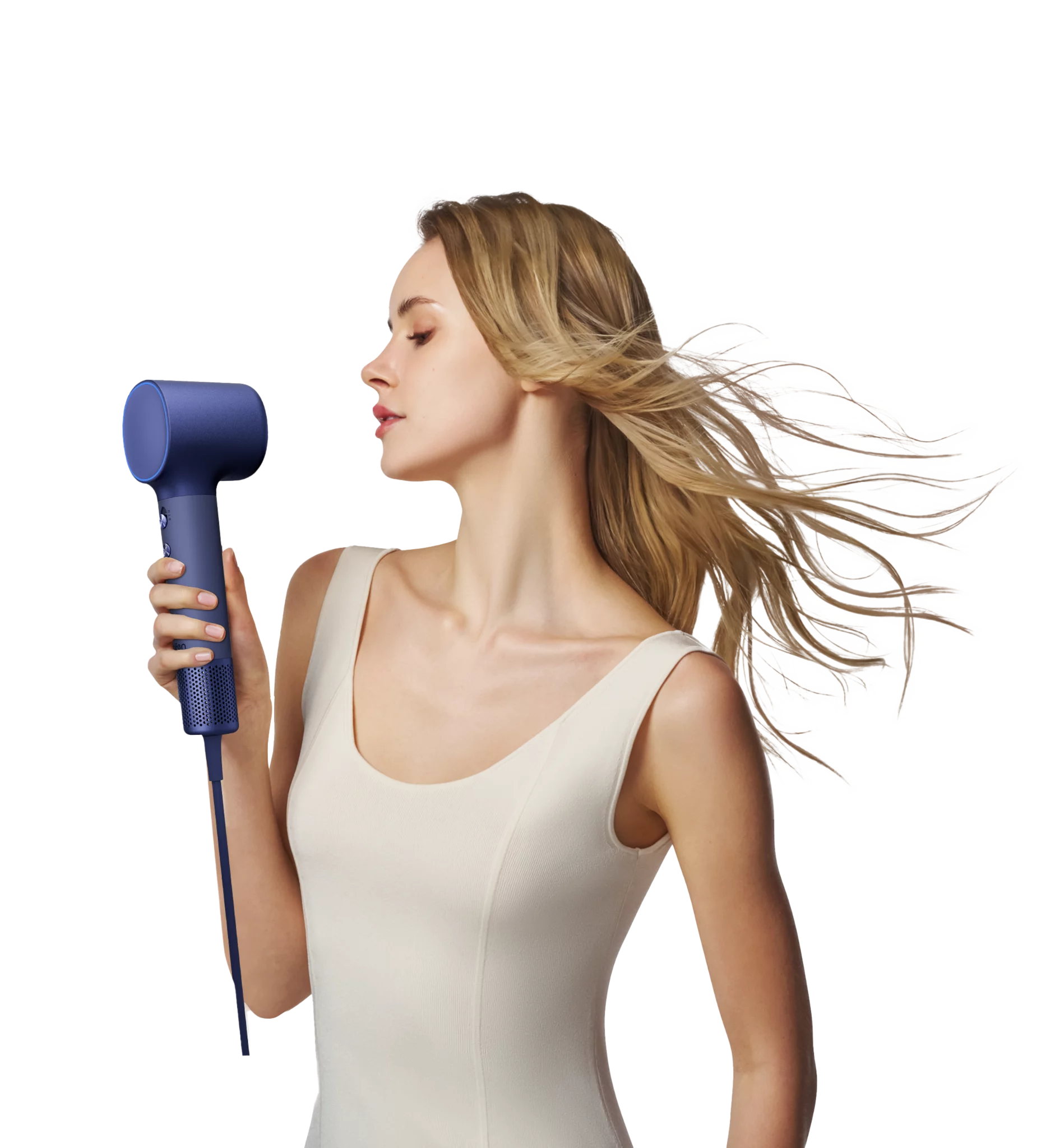 Laifen Neo Special High-Speed Hair Dryer inkl. Zubehör - Platium Blue