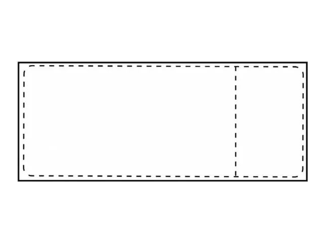 Capture Ship-label Fanfold. Direct Thermal with