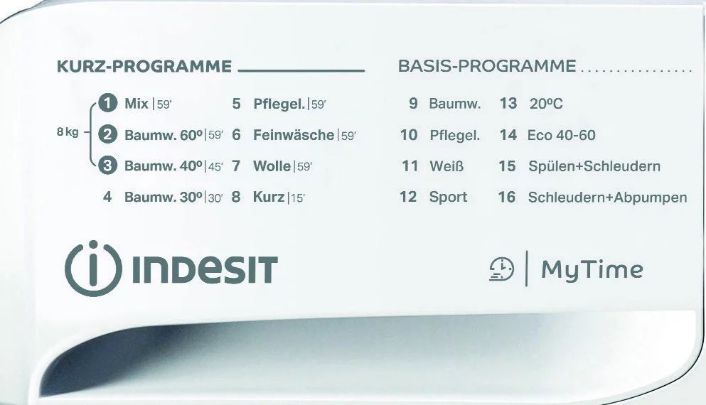 Indesit MTWE 81484E W DE
