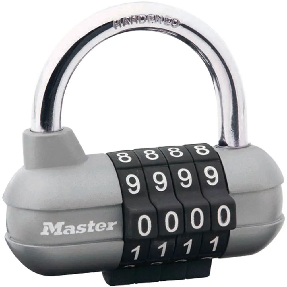 MasterLock Vorhängeschloss mit Zahlenschloss 1520EURD