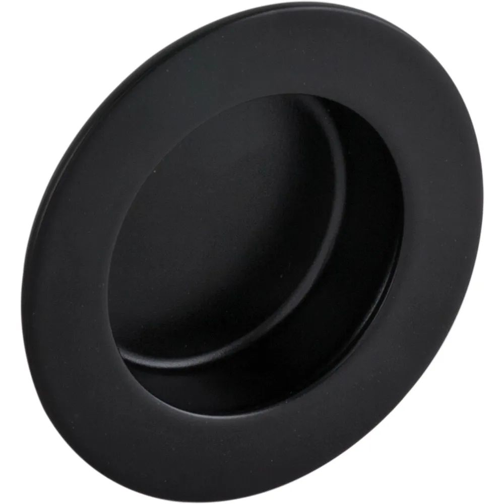 Alles im Griff Muschelgriff Forrada ø 50 mm, Einlass ø 35 mm, Edelstahl schwarz matt