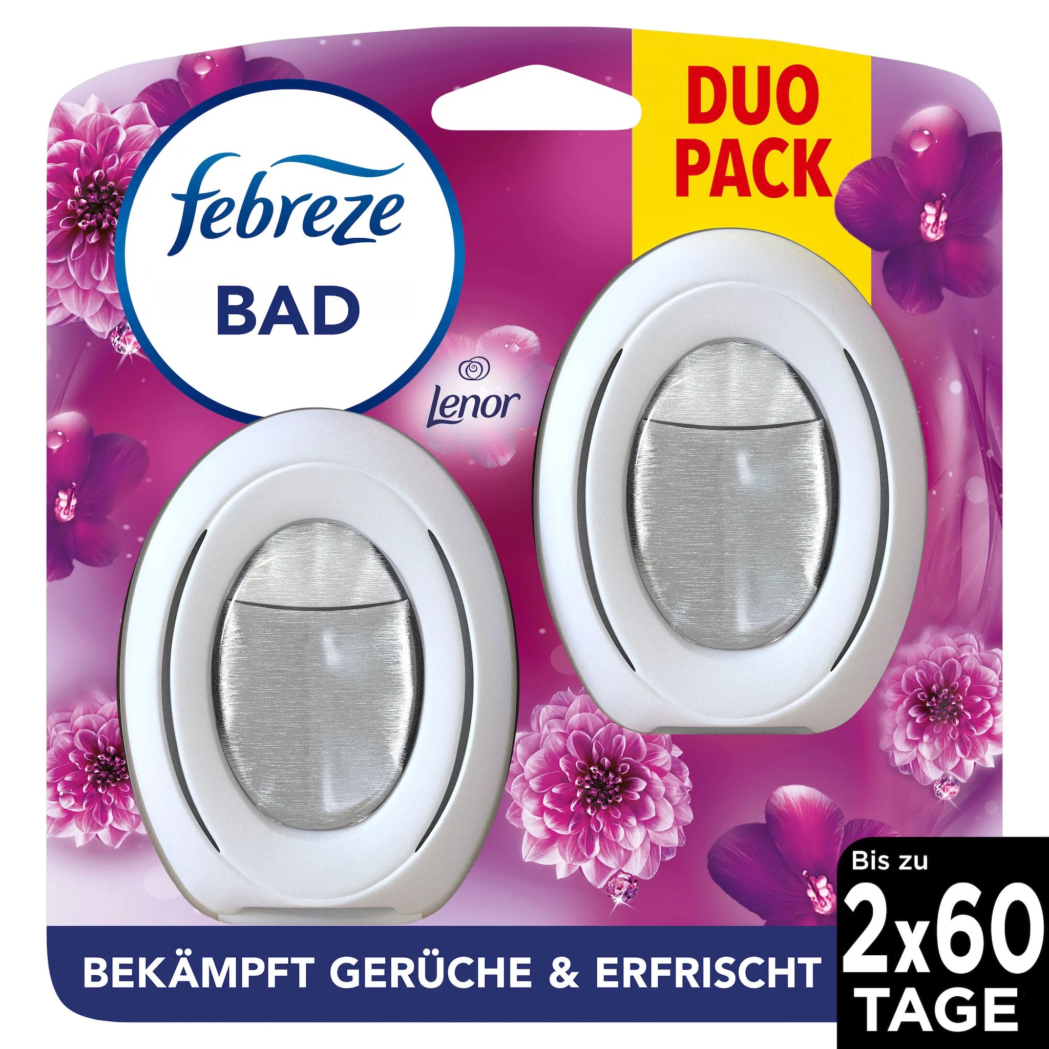 Febreze Bad Lufterfrischer Amethyst Duo, 16ml