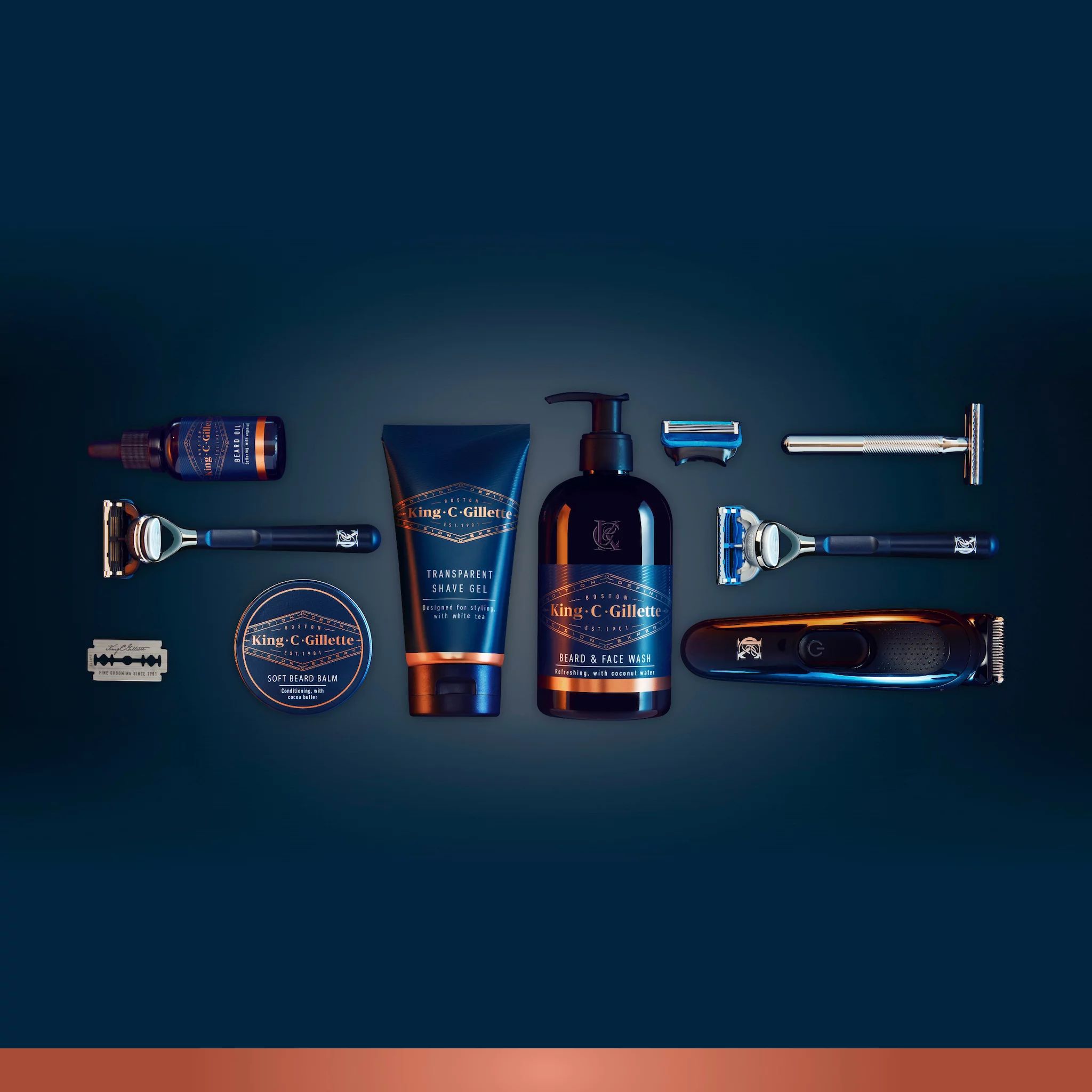 Gillette King C. Gillette Mini-Probier- Und Geschenkset