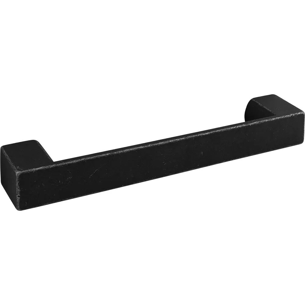 Siro Griff Miguel LA 128 mm, Breite 161 mm, ZN eisenfärbig getrommelt matt