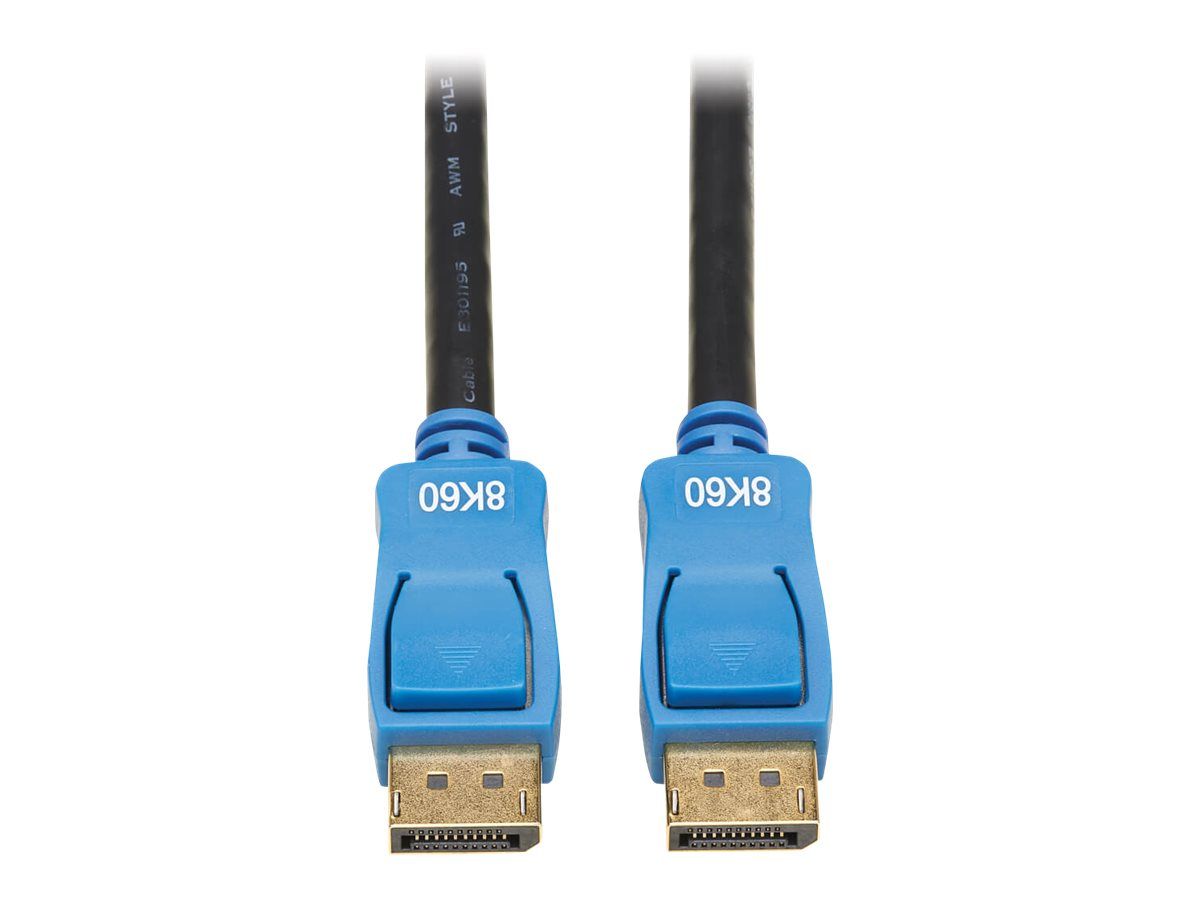 Eaton Tripp Lite DisplayPort 1.4 Cable - 8K UHD @ 60 Hz, HDR, HBR3, HDCP 2.2, 4:4:4, BT.2020, M/M, Black, 3 ft. - DisplayPort-Kabel - DisplayPort (M)