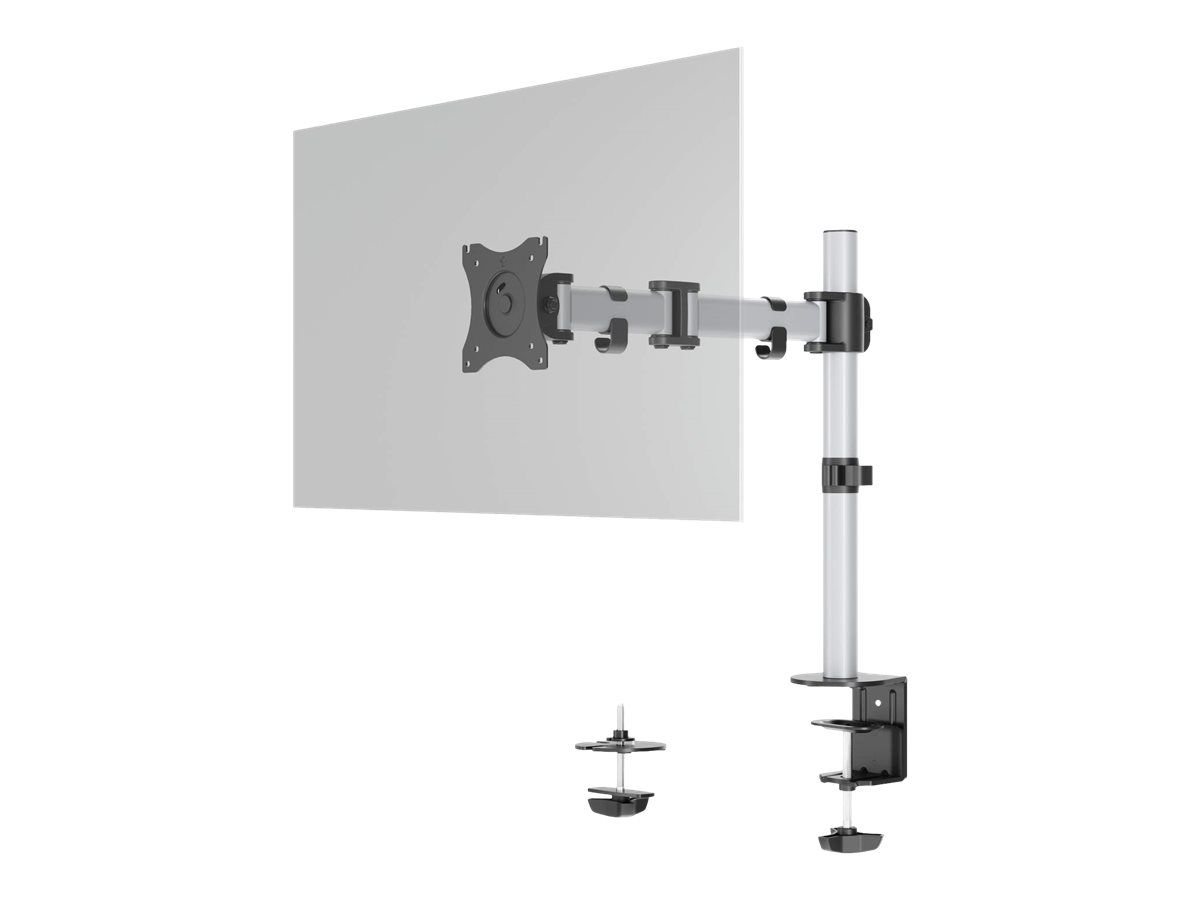 Durable Monitorhalterung SELECT für 1 Mon. Tischbef Silber