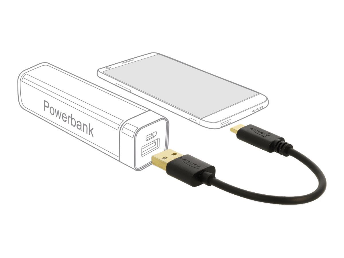 Delock USB-Adapter - USB (M) zu USB-C (M)