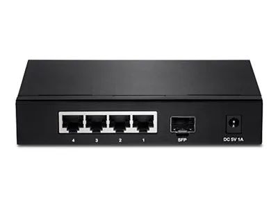 TRENDnet TEG S51SFP - Switch - unmanaged - 4