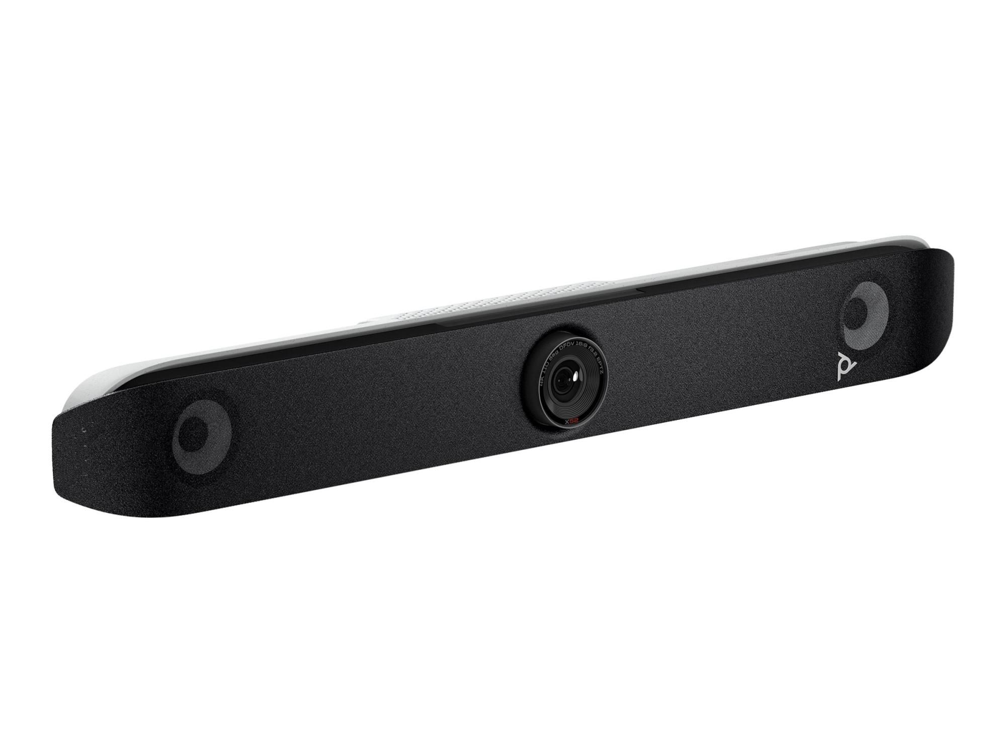 Poly Studio X52 - All-in-One Videoleiste - weiß