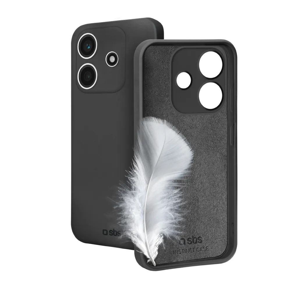 SBS INSTINCT Cover für Xiaomi REDMI NOTE 14 4G, schwarz