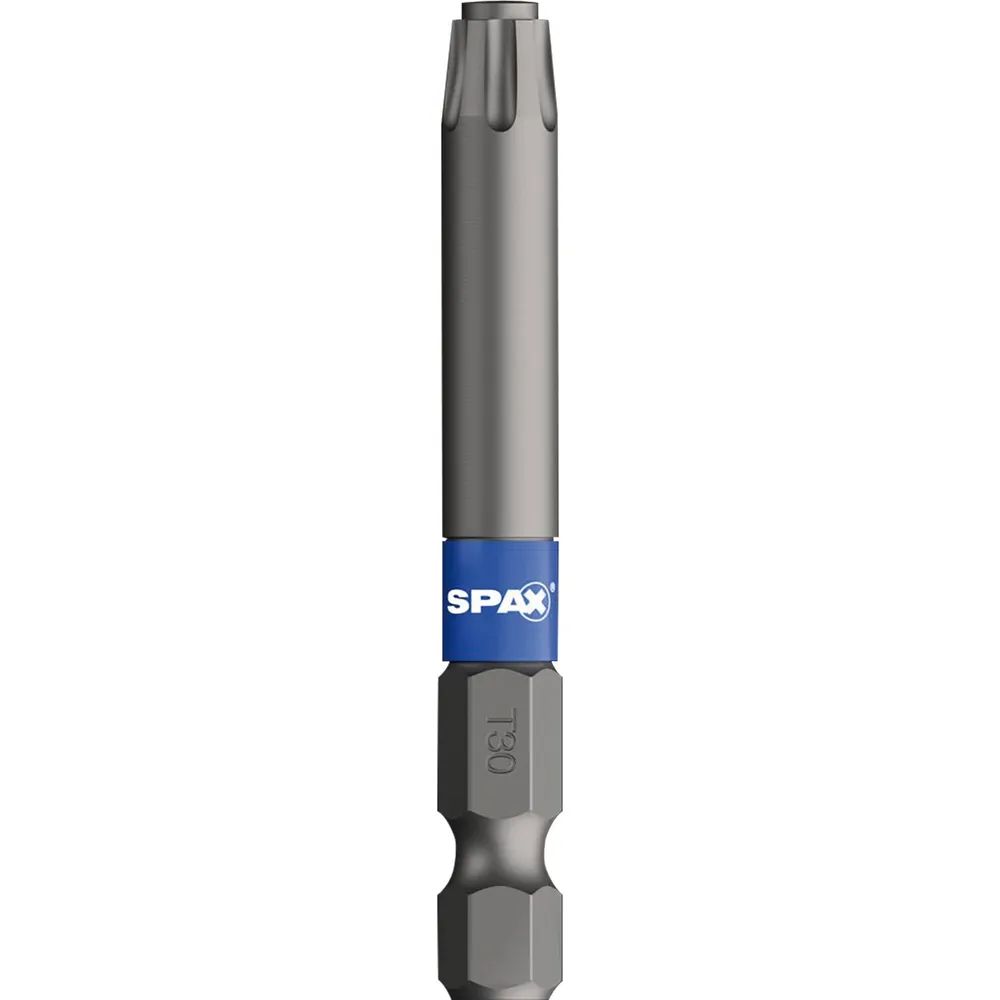 SPAX Bit-Einsatz T-Star 1/4sechskant T30/50 mm Zapfenführung, Inhalt 5 Stück